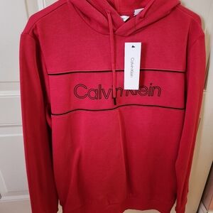 Calvin Klein Red Hoodie